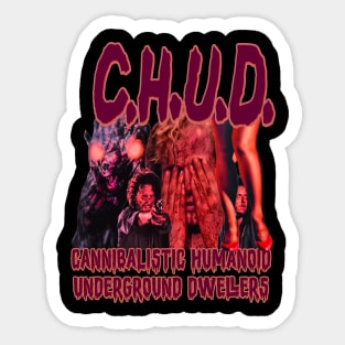 Cannibalistic Humanoid Underground Dwellers (Version 2) Sticker